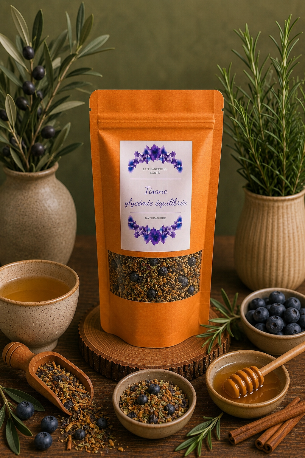 Tisane Glycémie équilibrée - Équilibre métabolique