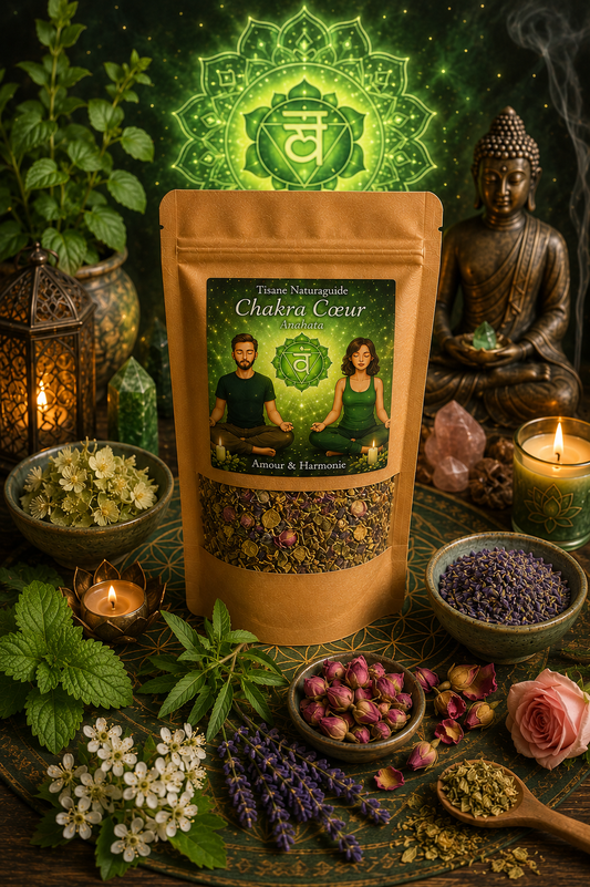 💚 Tisane Anahata chakra du Coeur - Amour, Compassion & Harmonie Intérieure