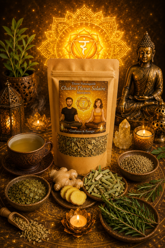 💛 Tisane Manipura Chakra du Plexus solaire - Confiance, Volonté & Rayonnement personnel