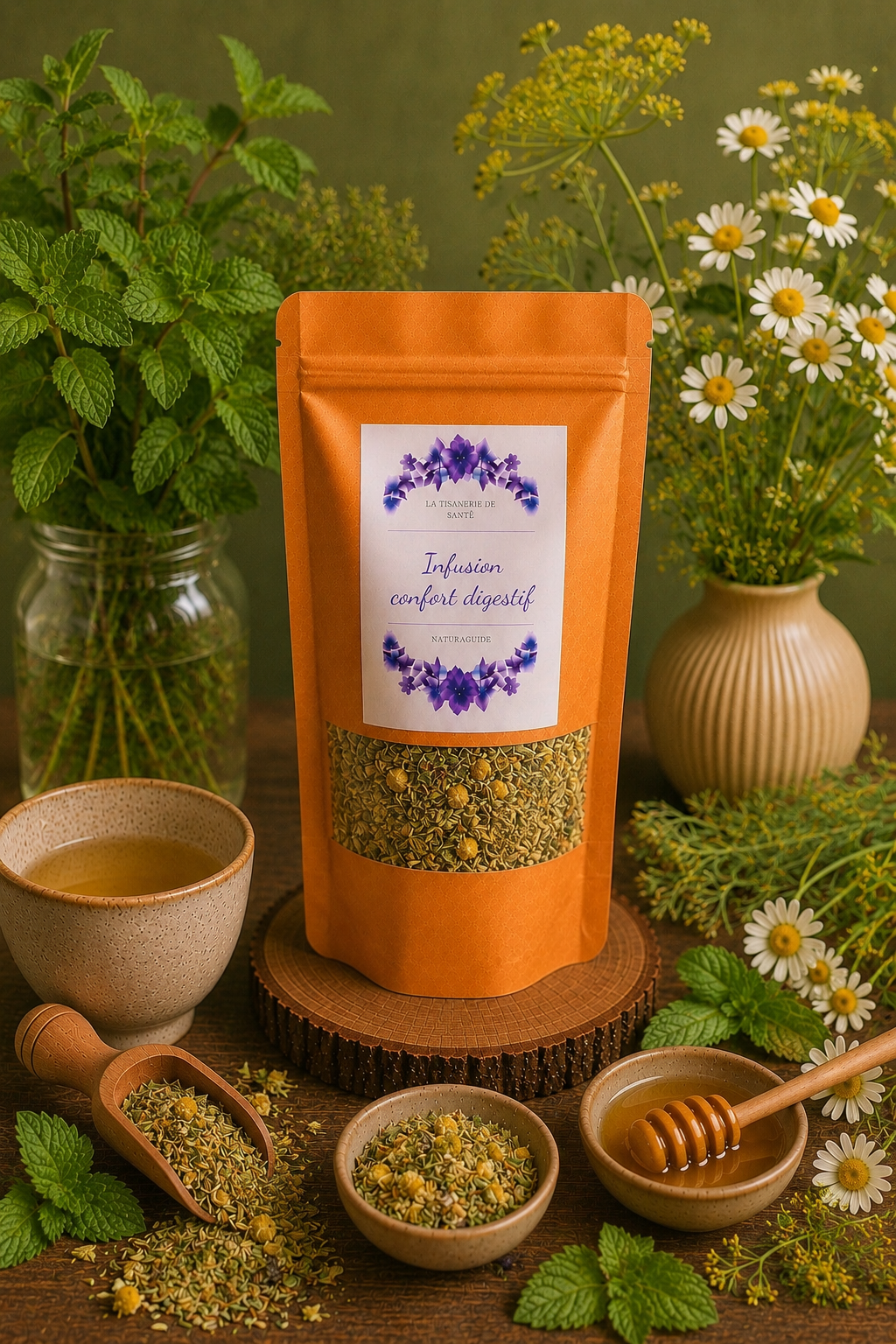 Tisane confort digestif