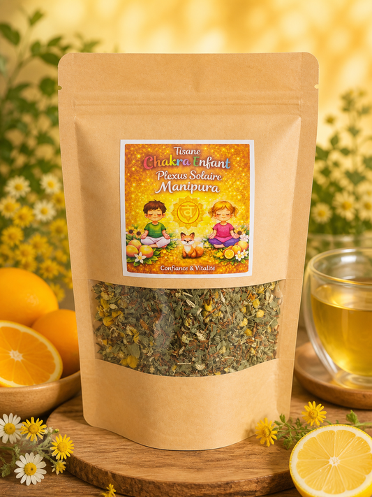 💛 Tisane Manipura Chakra du plexus solaire - Confiance, Joie & Vitalité