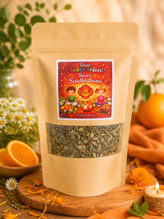 🧡 Tisane Swadhistana Chakra Sacré - Créativité, Émotions & Joie intérieure