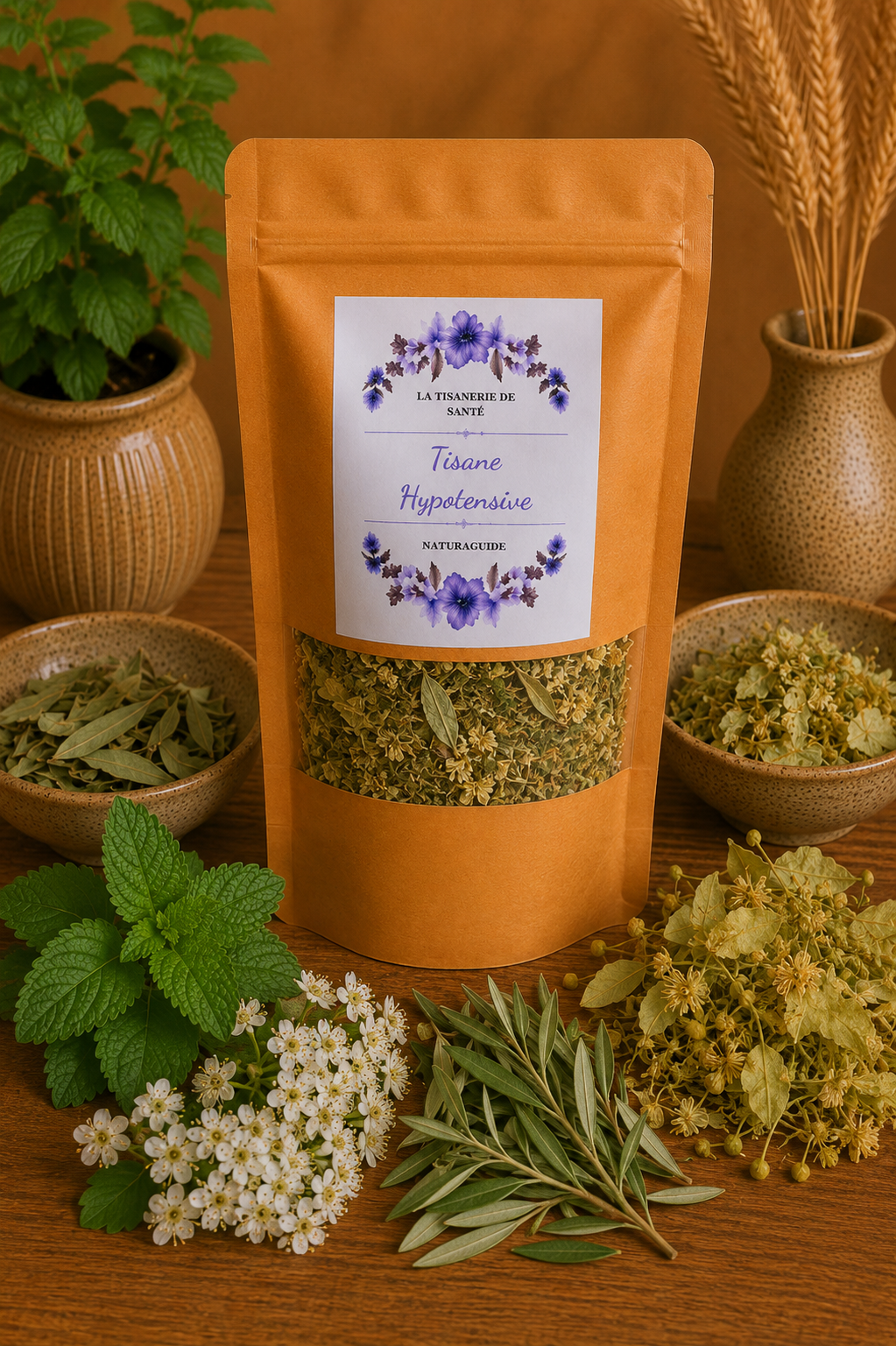 Tisane Hypotensive - Équilibre cardio-vasculaire