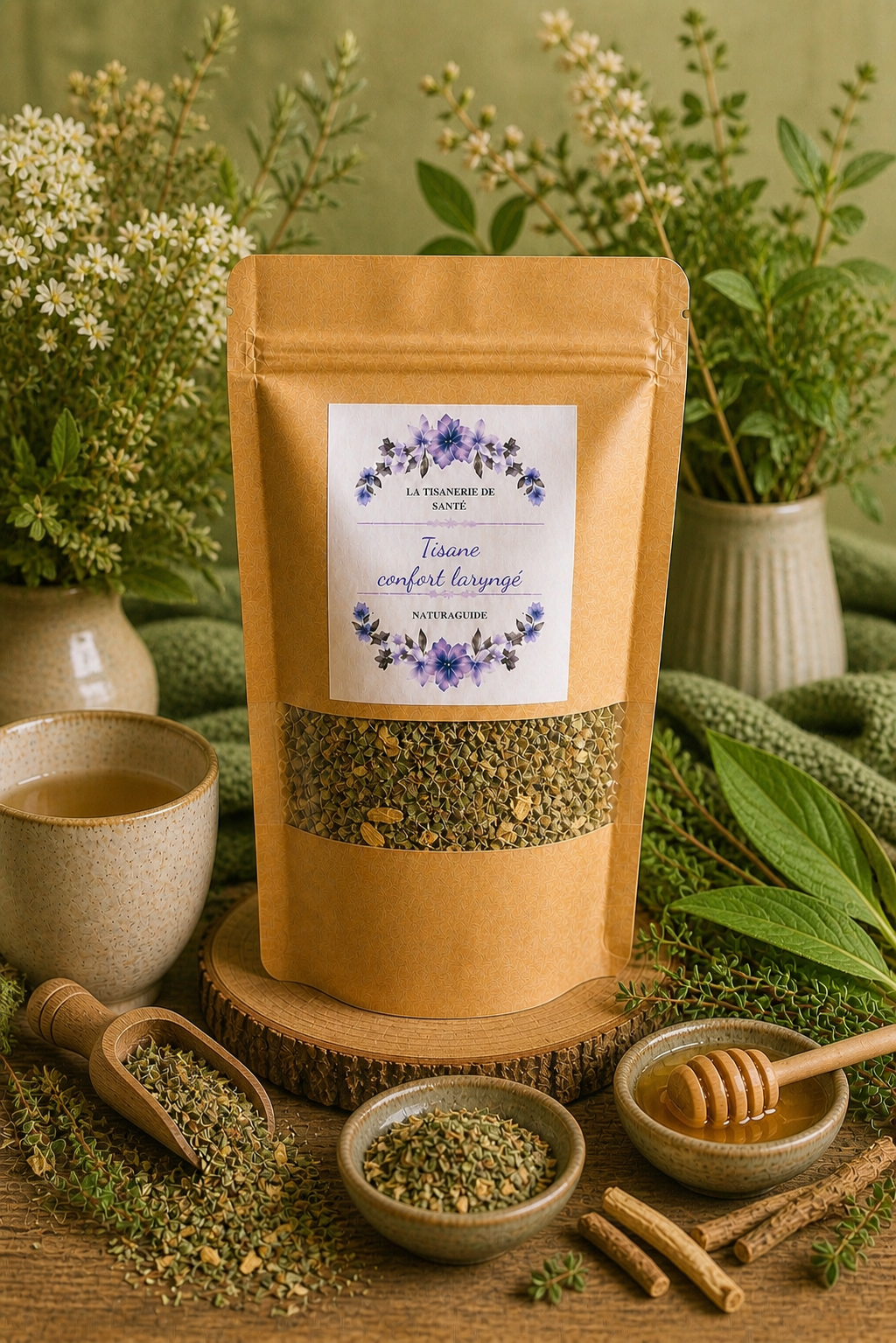 Tisane Confort laryngé