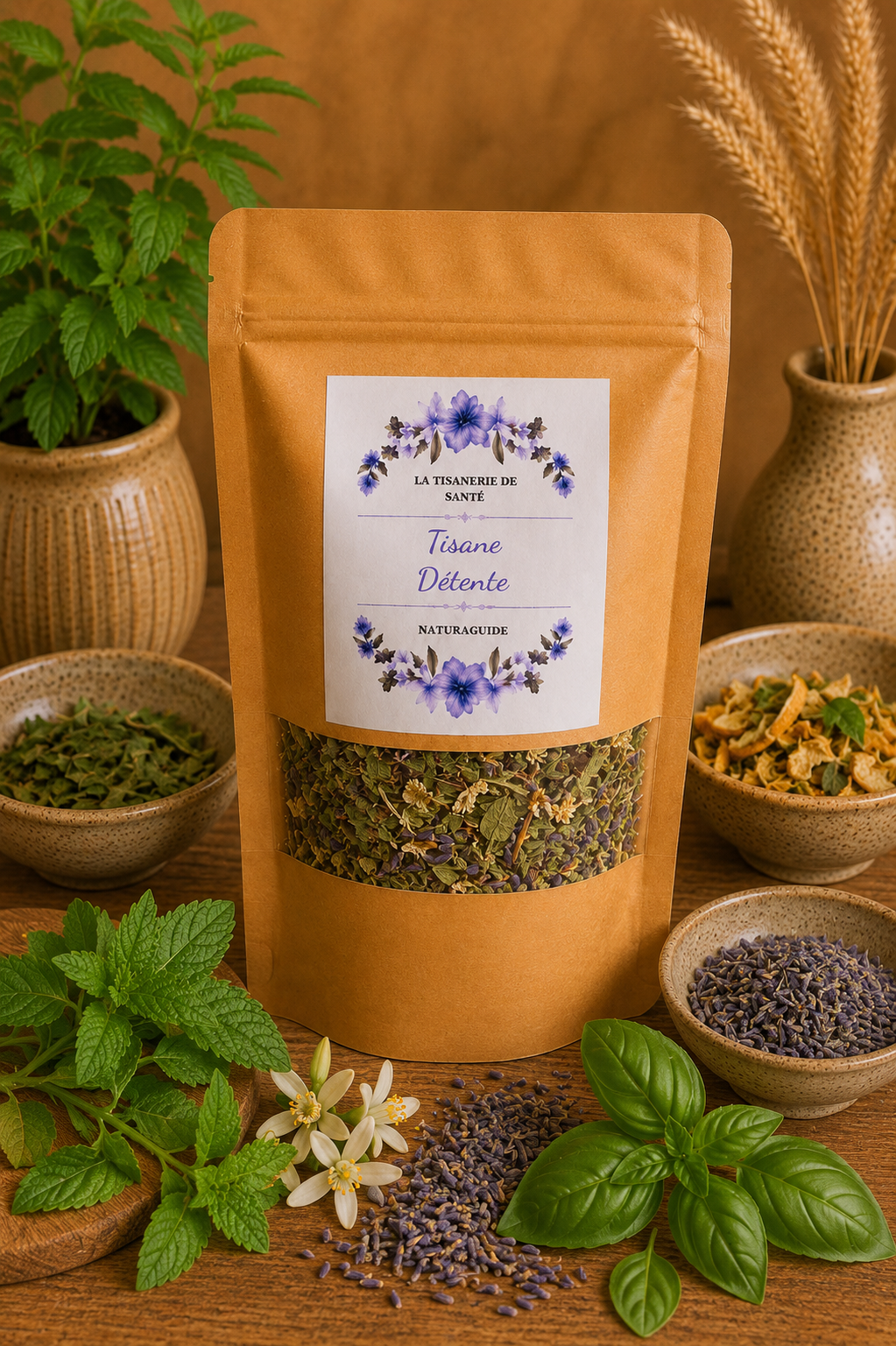Tisane Détente - Relaxation, sérénité & harmonie intérieure
