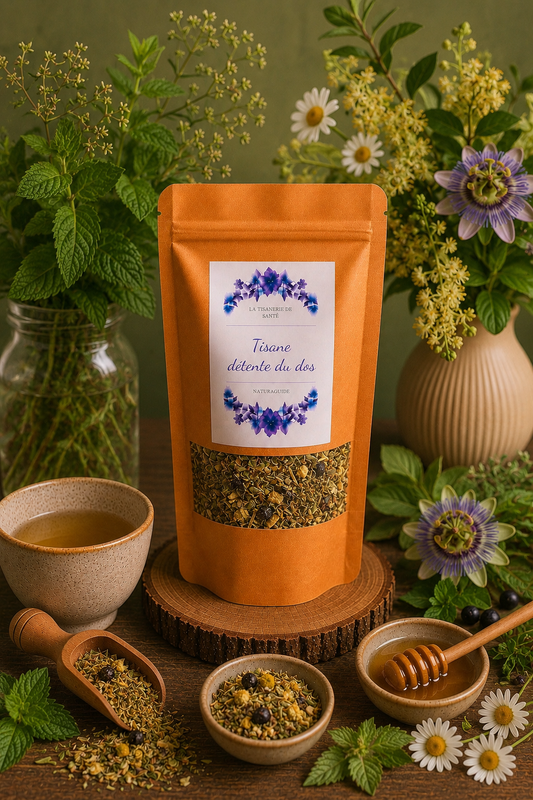 Tisane Détente du dos - Réconfort et relaxation du dos
