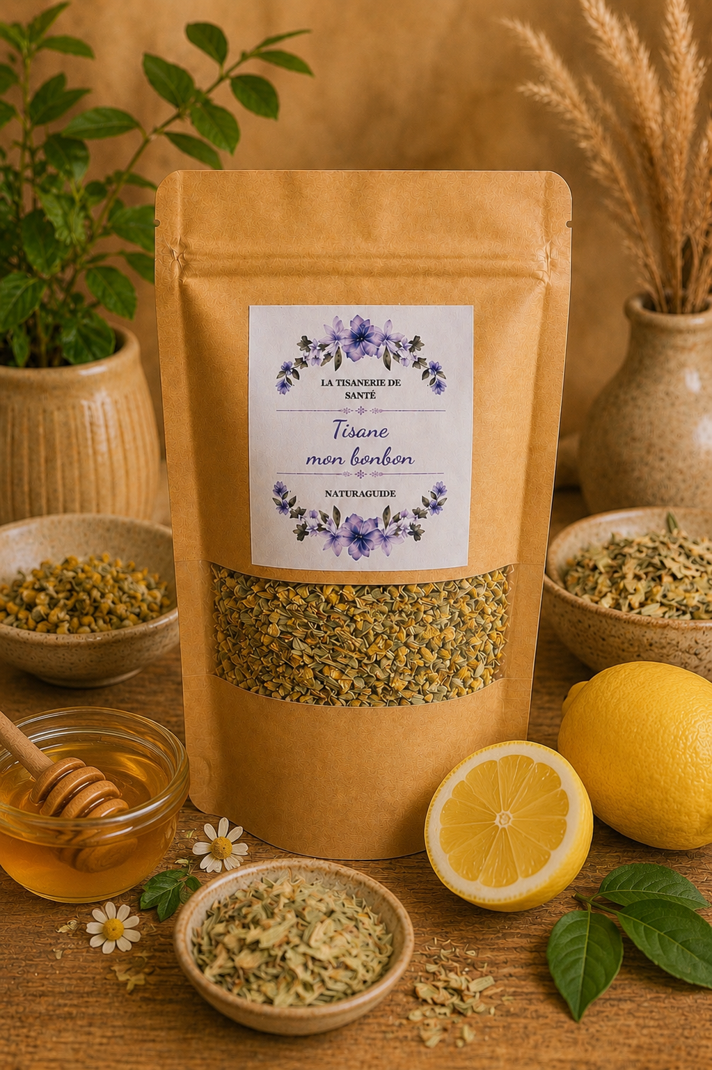 Tisane mon Bonbon - Douceur, réconfort & joie de vivre