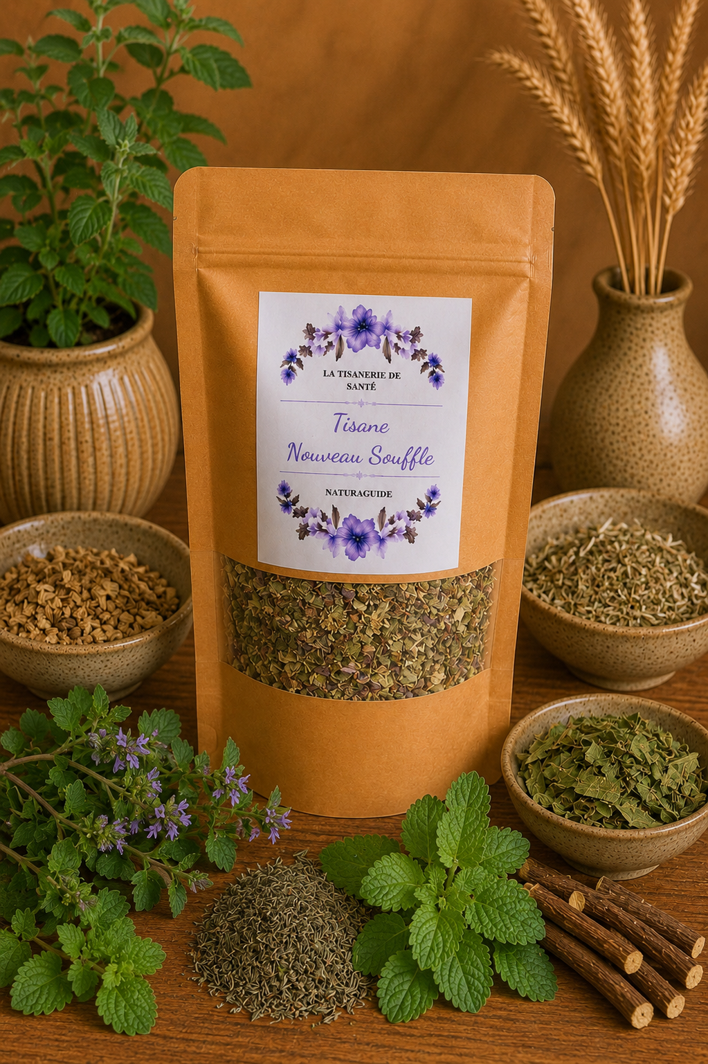 Tisane Nouveau Souffle - Nouvelle liberté "sevrage tabagique"